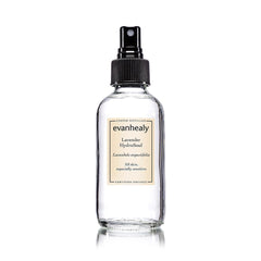 evanhealy Lavender HydroSoul bottle pour, easy calming hydration for sensitive skin