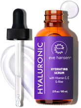 Eve Hansen serum face bottle for deep hydration and smooth skin.