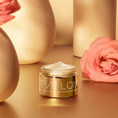 EVE LOM Time Retreat Neurophroline calm close-up suggesting soothed skin and even tone
