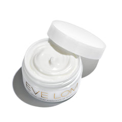 EVE LOM TLC Cream texture swirl on skin showcasing nourishing formula