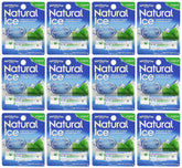 Ever Ready First Aid Mentholatum Natural Ice lip balm pack of 12 with cooling protection.