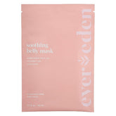 Evereden Belly Mask covers the belly for thorough hydration and care.