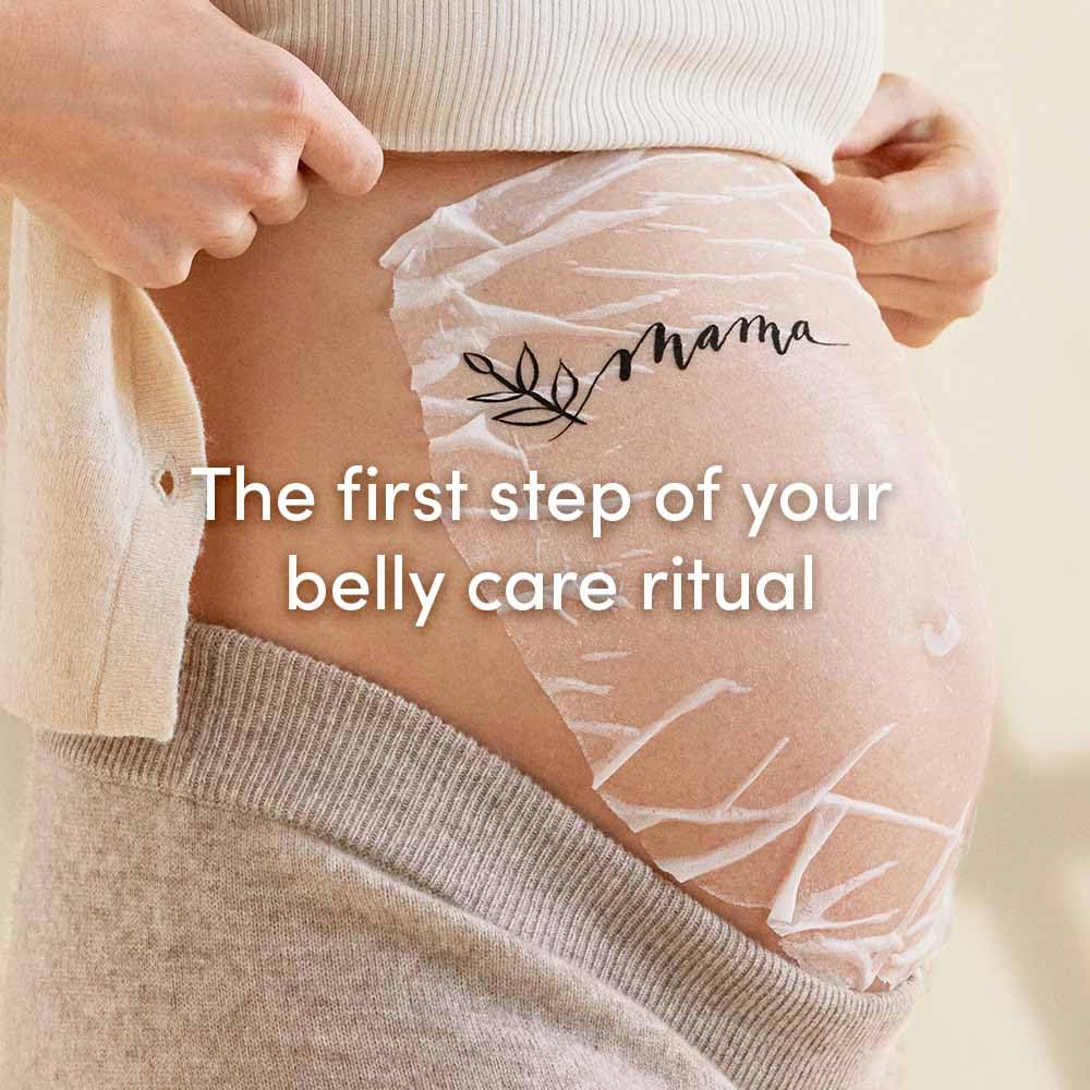 Evereden Belly Mask packaging shown for convenient at home use.