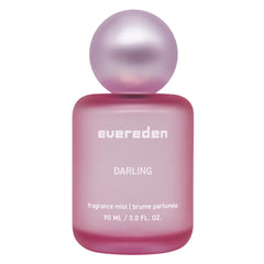 Evereden Darling fragrance bottle with floral notes for daily hair and body refresh.