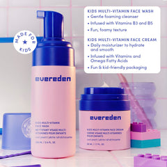 Evereden Kids Happy Face Duo pack shot for family skincare