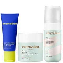 Evereden Kids Multi-Vitamin Face Wash bottle for gentle daily cleansing