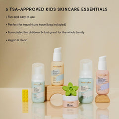 Evereden kids travel essentials face-wash-foaming demonstrates mild cleansing for delicate young faces.
