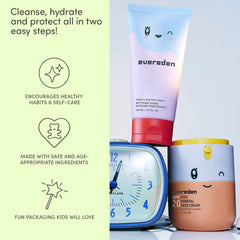 Evereden Mineral Cream shows light, non-greasy texture for pores