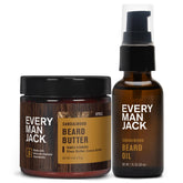 Every Man Jack beard oil bottle pour for easy application and hydration.