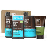 Every Man Jack Coconut Driftwood Body Wash bottle close-up for refreshing cleanse