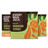 Every Man Jack Cold Plunge soap pack front, refreshing cleanse for mornings.