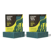 Every Man Jack Cold Plunge two-pack soap display for daily cleansing