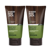 Every Man Jack Hydrating Face Wash bottle front highlights fragrance-free formula and hydration for daily use.