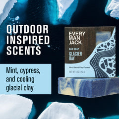 Every Man Jack mint oil essence emphasizes a refreshing morning routine.