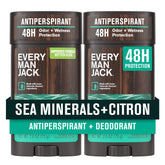 Every Man Jack Sea Minerals Citron 2-pack box for daily use and value