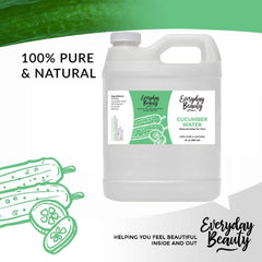 Everyday Beauty cucumber hydrosol spray mist ideal for quick refreshing skincare and hair care