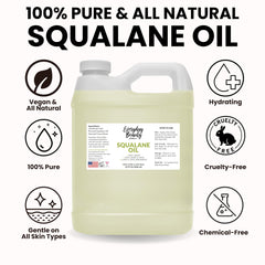 Everyday Beauty Squalane Oil for sensitive skin provides gentle hydration.