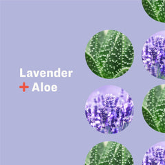Everyone Nourishing Lavender and Aloe Lotion hands-application demonstrates gentle moisture