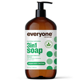 Everyone Tea Tree Peppermint Soap packaging shown for a fresh everyday clean.