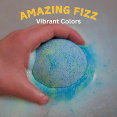 EvolutionUSA Space Bath Bombs astronaut inside for safe, creative bath moments