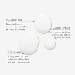Evolve Organic Beauty Deep Clean Micellar Water pump closeup for a refreshing cleanse.