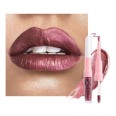 evpct 2in1 lip liner and liquid lipstick dual-ended design for precise lip shaping