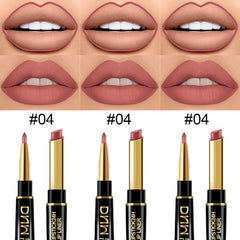 evpct 3pc lip kit in nude beige mauve with gift-ready packaging for elegant gifting.