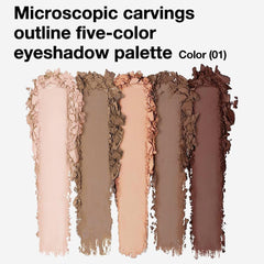 evpct neutral brown pan provides crease depth and definition