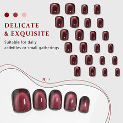 evpct adhesive tabs included, easy at-home application for quick glam