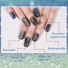 evpct adhesive tabs secure press-on nails without glue mess