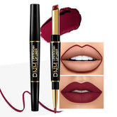 evpct dark plum lip liner kit close-up showing precise lip definition