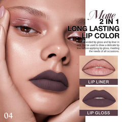 evpct easy color application for effortless lip lining and filling.