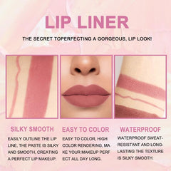 evpct long lasting waterproof lipstick delivers vibrant matte color with all day wear.