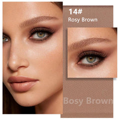 evpct Matte Brown Eyeshadow Palette swatches reveal multi tones for nuanced looks.