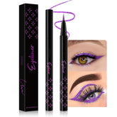 evpct violet purple glitter eyeliner tip for precise lines and control.
