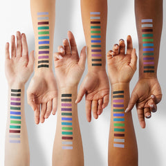evpct waterproof smudge-proof formula keeps color intact through rounds and humidity.