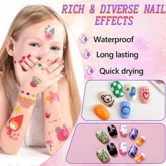 EVSISOK quick-dry nail art pens drying in 30 seconds