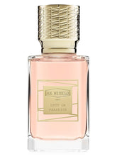 Ex Nihilo Lust in Paradise bottle highlighting pink pepper opening for a bold first impression