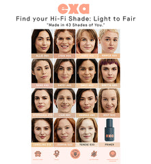 EXA Beauty foundation pump action enabling easy application