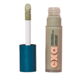 Exa Beauty Green balance bottle demonstrates a versatile color corrector for all skin tones.
