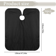 Exclaith cape neck snap closure with adjustable fit.