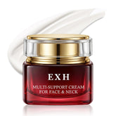 EXH Retinol Soin Visage – bouteille montrant texture veloutée et hydratation en profondeur