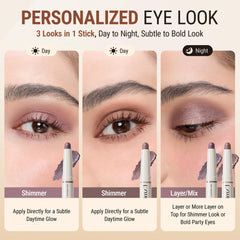 exmiloo Easy blending demonstration for quick, flawless eyelids