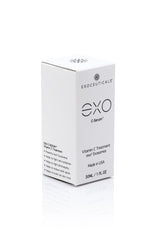 Serum being massaged into skin to promote absorption and a natural glow.