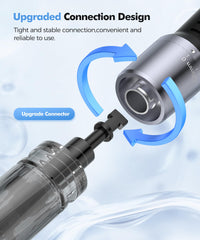 EXODD ergonomic handle provides a comfortable grip during use.