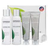 Exposed Skin Care Basic Acne Kit packshot for a clearer skin routine.
