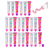 EXPRESSIONS 24pc lip gloss kit full display with unicorn flavors.