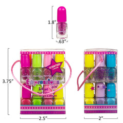EXPRESSIONS fruity-scented colors offering vibrant options for creative nail art.