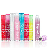 Kit EXPRESSIONS gloss lèvres roller, fruits variés, éclat ludique et non toxique.