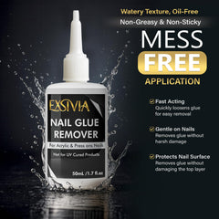 Exsivia remover includes wooden sticks for safe nail lifting assistance.